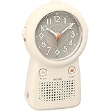 セイコークロック(Seiko Clock) セイコー クロック 目覚まし時計 アナログ 録音再生機能つき アイボリー EF506C SEIKO
