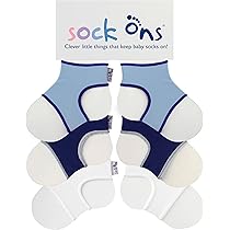 Sock Ons - Baby Sock Holders - 12-18 Months - 2 Pack - Amazing Value