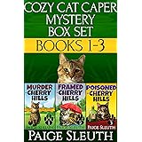 Cozy Cat Caper Mystery Box Set: Books 1-3: Includes Three Small-Town Cat Cozy Mysteries: Murder, Framed, and Poisoned in Cher
