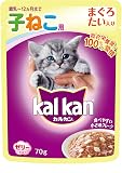 カルカン キャットフード パウチ 12ヵ月までの子ねこ用 まぐろ たい入り 70g×16袋 (まとめ買い)