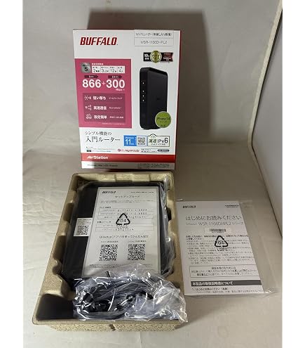 Amazon | バッファロー WSR-1166DHP4-BK 無線LAN親機 11ac/n/a/g/b 866