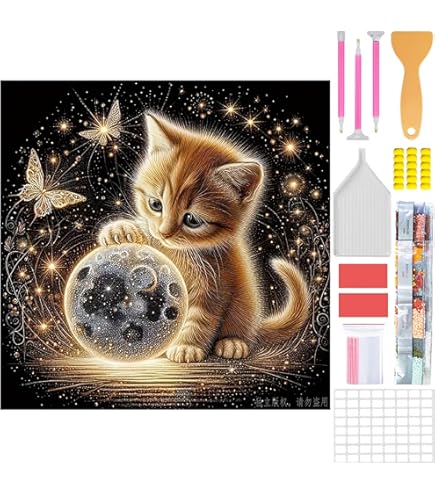 Amazon.co.jp: ダイヤモンドアート 3枚セット 森 20 x 30 cm