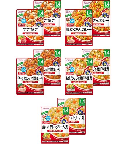 Amazon | BIGサイズのグーグーキッチン 1歳4か月頃から 食べ比べセット