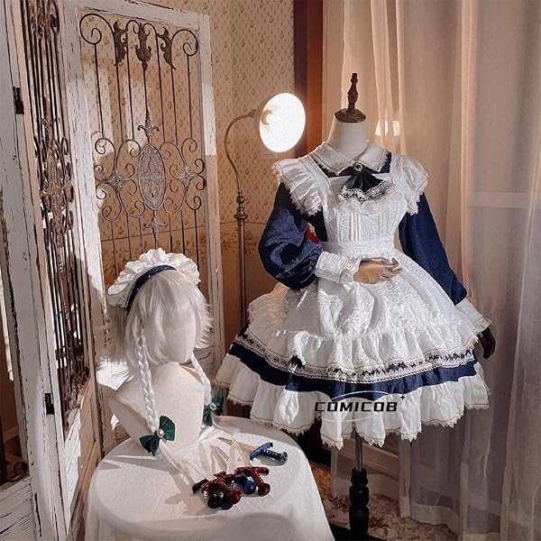 Amazon.co.jp: [XIN XIN] 豪華版 十六夜 咲夜 コスプレ衣装
