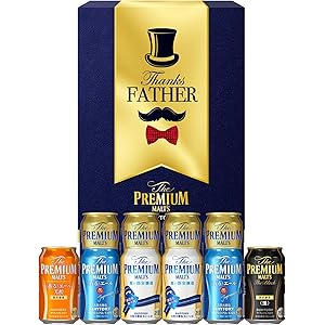 【Amazon限定ブランド】 父の日 ビールギフト ザ・プレミアム・モルツ 限定品入り 5種アソート 飲み比べ セット SPBC [ 350ml×6本、500ml×4本 ]