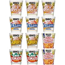 Amazon.co.jp: カップヌードル ビッグ 全5種(しょうゆ・カレー