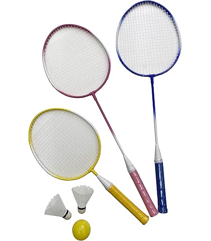 Amazon.co.jp: 池田工業社 バドミントン ラケット カラフル