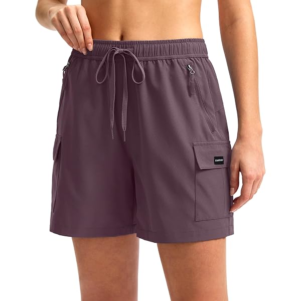 ZERDOCEAN Women's Plus Size High Waist Biker Shorts - 5" Or 8" Inseam Yoga Workout Shorts With Pockets