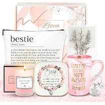 Bestie Decke 60x50 – Geschenk Für Beste Freundin, Weich & Kuschelig, Personalisierbar Für Geburtstag/Weihnachten