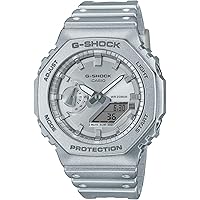 カシオCASIO Gショック GA-700FF-8AJF極美品メタリックシルバー GA700FF-8A | Retro Futuristic Metallic Silver Men's Watch by