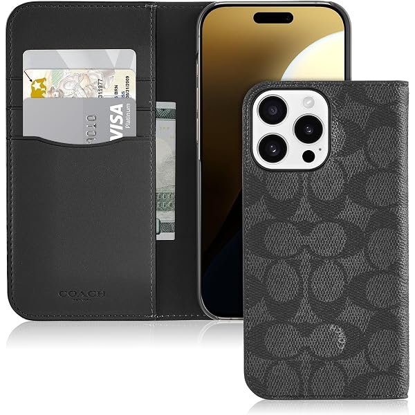 Amazon.co.jp: Coach Magnetic Phone Wallet/Card Holder - Compatible