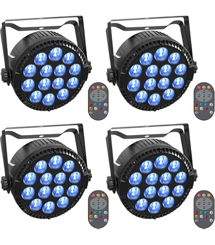 Amazon.co.jp: U`King 14 LEDパー ステージライト 70W防水パーライト