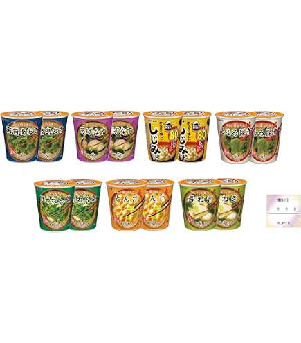 Amazon | 【新】 マルコメ カップ味噌汁 料亭の味 みそ汁 6種味×8個