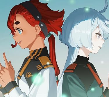 2021秋アニメ - 『機動戦士ガンダム 水星の魔女』スレッタ・マーキュリー (Suletta Mercury),ミオリネ・レンブラン (Miorine Rembran)
