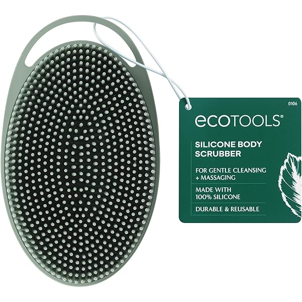 Nuby Scrubbies Silicone Bath Brush 2-Pack - Baby Bath Essentials In Blue