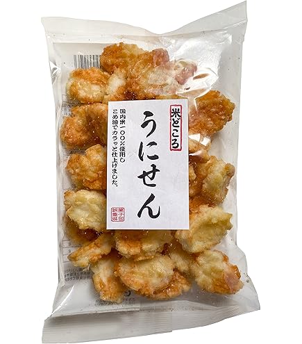 Amazon.co.jp: 浪花あられ うにせん 100g : 食品・飲料・お酒