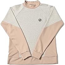 Amazon.co.jp: [Delsol] 7866 ラメ入り切替デザイントップス BEG
