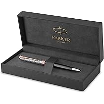 Parker パーカー ソネットプレミアム メタル&グレイ ボールペン箱付き 81DleoHaJfL._AC_UL210_SR210,