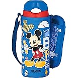サーモス 水筒 真空断熱ストローボトル 400ml ミッキー ブルーレッド 保冷専用 FHL-402FDS BL-R