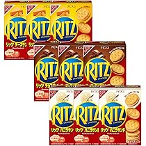 Amazon.co.jp: リッツ 3種アソート（チーズ・チョコ・バニラ） 計9箱
