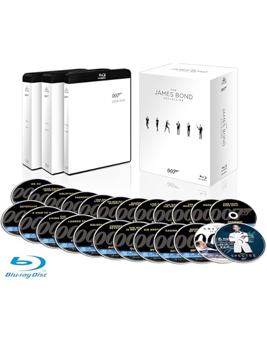 あおい様　007 コレクターズ・ブルーレイBOX（スペクター収納スペース付) Amazon.co.jp: 007 コレクターズ・ブルーレイBOX(24枚組)(初回