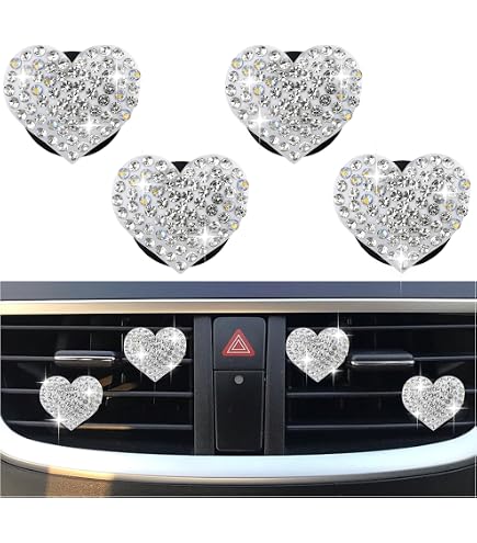 MICROCK Bling IDrive Knob Cover For BMW 1 3 5 7 Series X1 X3 X5 X6 - Rhinestone Crystal Trim