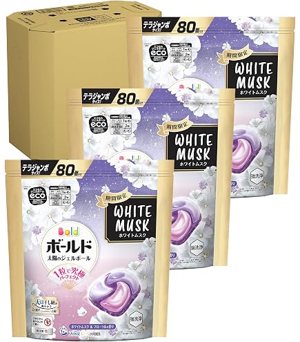 ミツエイ ホワイトフレグランスムスク 洗濯洗剤 ジェルボール80個入り 3セット Amazon | ミツエイ ホワイトフレグランスムスク 洗濯洗剤 WHITE