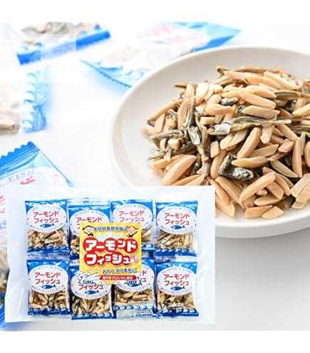 Amazon.co.jp: Fujisawa Shoji Almond Fish Kernel 0.2 oz (7 g) x 40