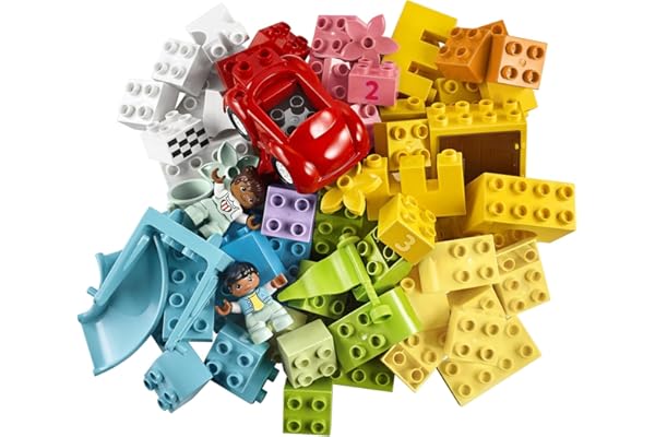 レゴ (LEGO) デュプロ おもちゃ 知育玩具 デュプロのコンテナ スーパーデラックス 10914 男の子 女の子 2歳 3歳 子供 赤ちゃん 幼児 知育 玩具 誕生日 プレゼント ギフト レゴブロック 1歳半 ~