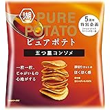 湖池屋 ピュアポテト 五つ星コンソメ 52g✕12袋