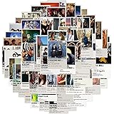 名作 映画 欧米映画 ポスター 洋画 ハリウッド映画 ステッカー 64枚 人気 アニメ 人気映画 ポスター シール ステッカーボム デカール