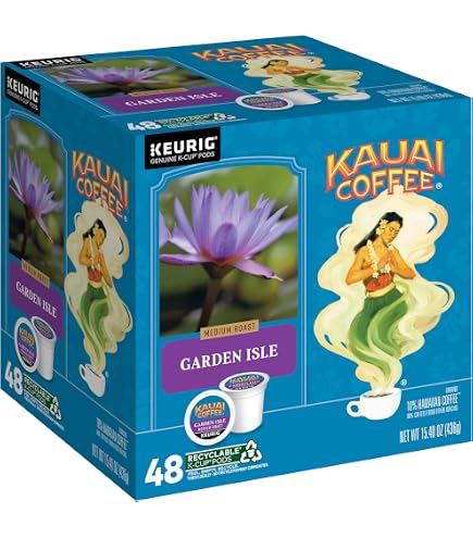Amazon.co.jp: Kauai Coffee Garden Isle Medium Roast, 12 Single