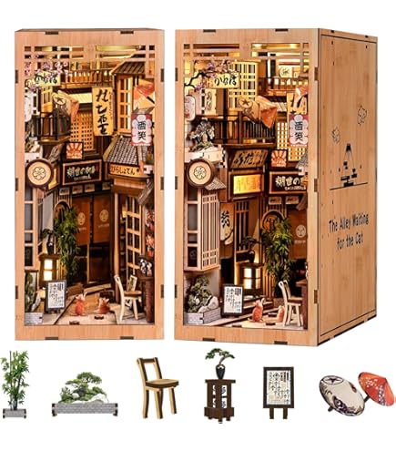 Amazon | MiniCity DIY ブックヌックキット ドールハウスキット3D