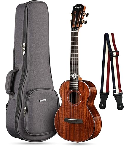 Amazon.co.jp: EnyaテナーエレキウクレレEUT-S1 EQ 全単板