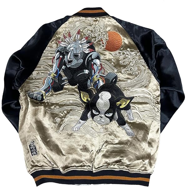 jojo⭐︎イギー（iggy）リバーシブルスカジャン⭐︎ jojo⭐︎イギー（iggy）リバーシブルスカジャン⭐︎