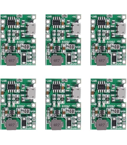 XIITIA 20-Pack Mini USB Type-C Lithium Battery Charger Boards - 3.7V To 4.2V Charging Module With Protection Circuit - View #4
