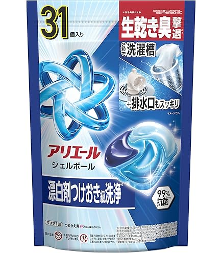 アリエール ジェルボール プロ 部屋干し&スポーツ 詰替 31個 アリエール ジェルボール プロ 部屋干し&スポーツ 詰替 31個