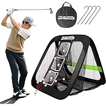 BAYINBULAK ゴルフ練習ネット ゴルフネット アプローチ練習器具 81DxiuJPBpL._AC_UL210_SR210,