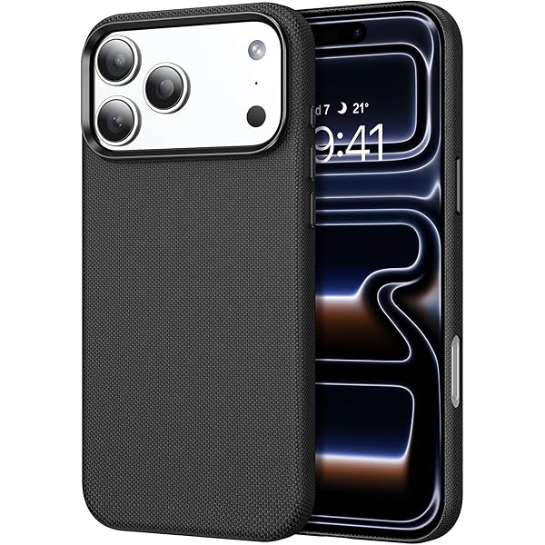 Apple iPhone 17 Pro Max TechWoven Case with MagSafe — Black