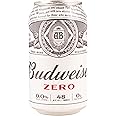 Budweiser Zero 11.8 fl oz (350 ml) canned non-alcoholic beer
