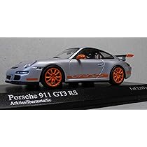 Amazon | 1/43 ポルシェ 〓 911(997) GT3 RS Silver/Orange