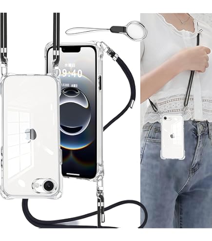 Amazon.co.jp: RuimoTuiko クロスボディ iPhone17pro対応 ケース 着脱