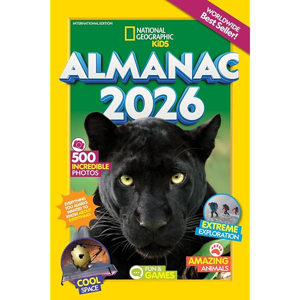 Amazon.co.jp: National Geographic Kids Almanac 2025 (Canadian