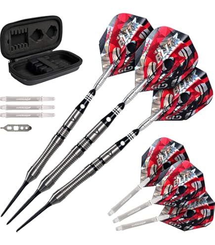Undisputed GOMEZ Steel Darts Barrel Trinidad Gomez 15 Hard 0.8 oz