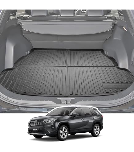 Amazon.co.jp: RAV4 ラブ4 ラゲッジマット 50系 ラバー トランクマット