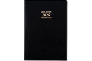 高橋 手帳 2026年 A5 ウィークリー デスクダイアリー 黒 No.67 （2026年 1月始まり）