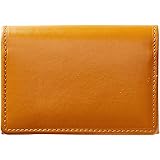 [Barberini］名刺入れ 本革 イタリアンレザー メンズ 仕切り板つき