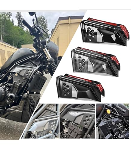 Amazon | WR250R/X カーボン サイドカバー em-wr250rx-csc | サイド