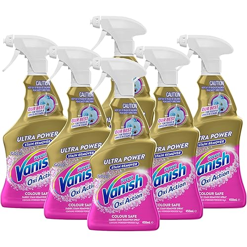 Vanish Preen Gold Pro Trigger Stain Remover, 450mL (Pack of 6)