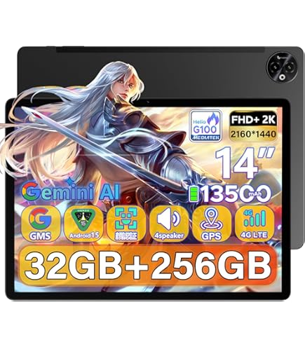 Amazon.co.jp: MESWAO Android 14インチタブレット 大型タブレット